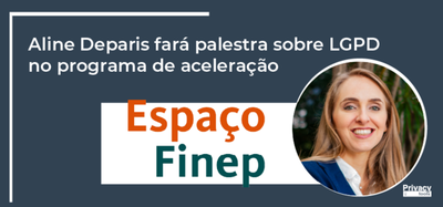 Aline Deparis far participao especial em novo programa de acelerao da FINEP