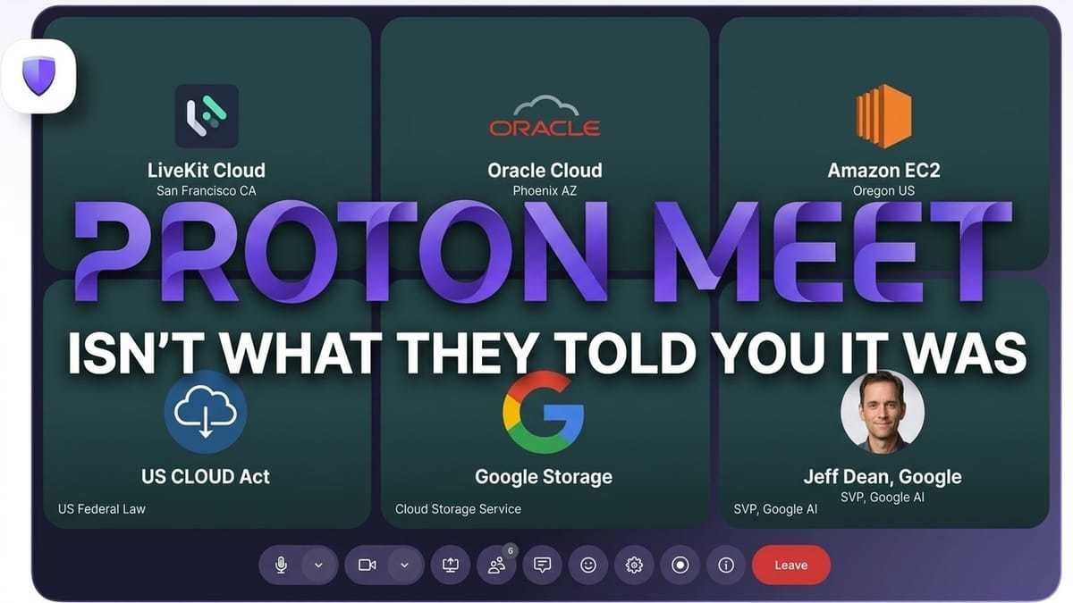 Proton Meet: Expectativas e Realidade de uma Plataforma de Videoconfer�ncia