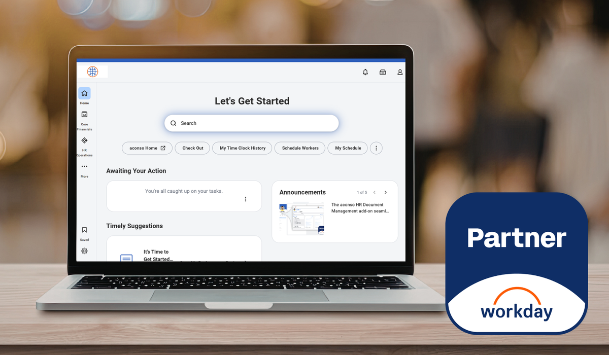 Aconso AG se Torna Parceira da Workday: Uma Nova Era para Software de Recursos Humanos