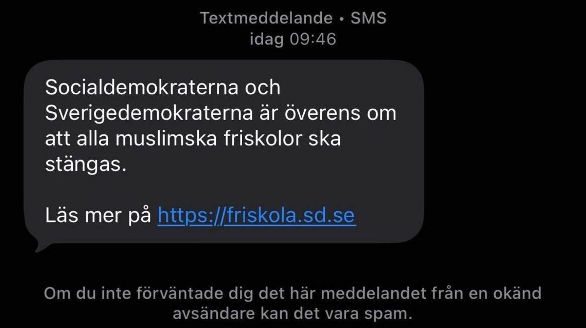 Pol�mica Pol�tica: SMS Suspeitos Levam a Acusa��es de Conluio na Su�cia